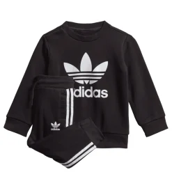 adidas Originals Infants Crew Sweatshirt Set in Black