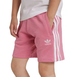adidas Originals Junior Adicolor Shorts & T-Shirt Set in Rose