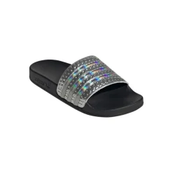adidas Originals Juniors Adilette Slide Sandals in Black