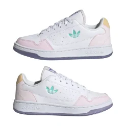 adidas Originals Juniors NY 90 Trainers in White purple