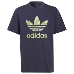adidas Originals Juniors Camo Graphic T-Shirt in Navy