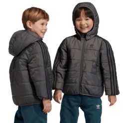 adidas Originals Juniors Adicolor Padded Jacket in Grey