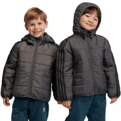 adidas Originals Juniors Adicolor Padded Jacket in Grey