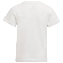 adidas Originals Kids Adicolor Trefoil T-Shirt in White Black