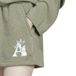 adidas Originals Moomin Sweat Shorts in Green