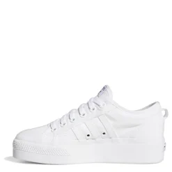 adidas Originals Nizza Low Top Platform Sneakers in White