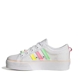 adidas Originals Nizza Platform Low Top Sneakers in Multi