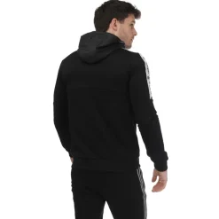adidas Originals Originals Edge Full-Zip Hoodie in Black-White