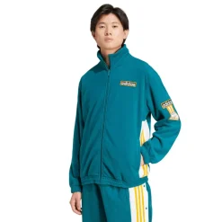 adidas Originals Polar Fleece Adibreak Track Jacket in Teal
