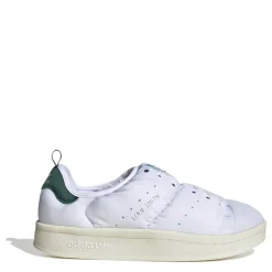 adidas Originals Puffy Low Top Flatform Sneakers in White