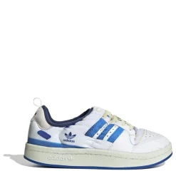adidas Originals Puffy Spr Low Top Flat Heel Sneakers in White