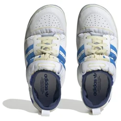 adidas Originals Puffy Spr Low Top Flat Heel Sneakers in White