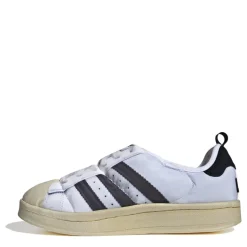 adidas Originals Puffy Superstar Low Top Sneakers in White