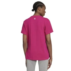 adidas Originals Regular Fit Crew Neck T-Shirt in Pink