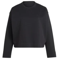 adidas Originals Relaxed Fit Crew Neck Sweatshirt in Black
