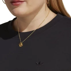 adidas Originals Relaxed Fit Crew Neck Sweatshirt in Black