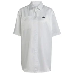 adidas Originals Relaxed Fit Short Sleeve Shirt in White
