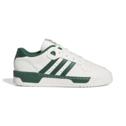 adidas Originals Rivalry Low Trainers in White Green