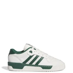 adidas Originals Rivalry Low Trainers in White Green