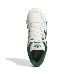 adidas Originals Rivalry Low Trainers in White Green