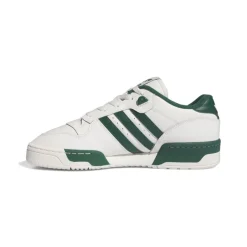 adidas Originals Rivalry Low Trainers in White Green