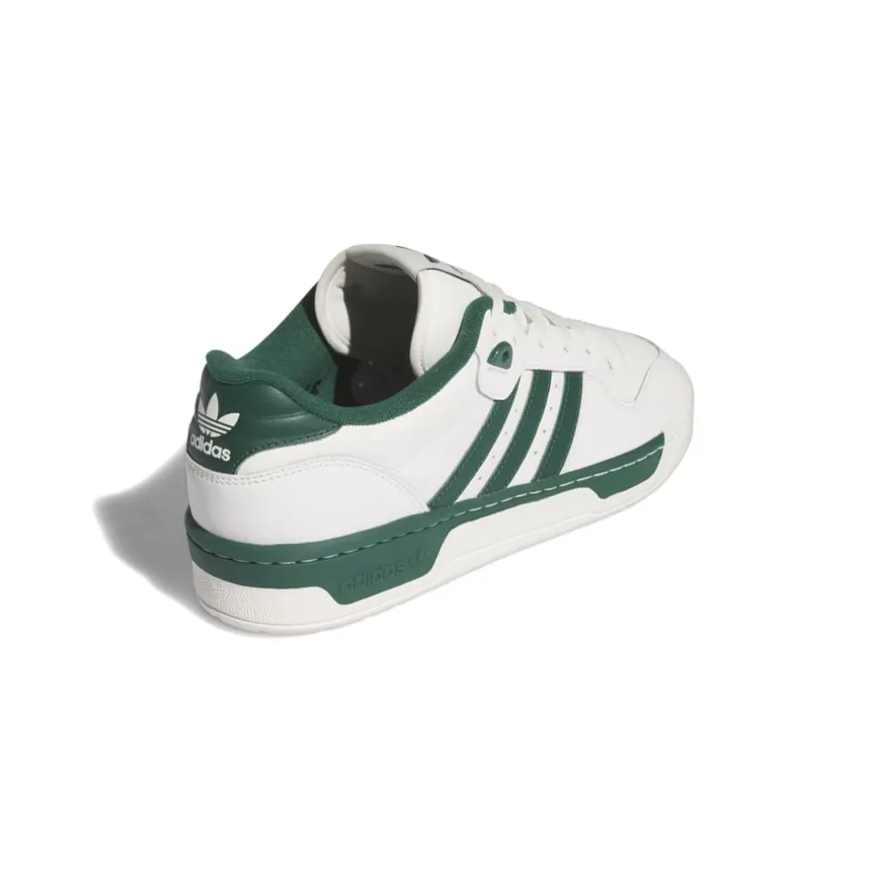 adidas Originals Rivalry Low Trainers in White Green