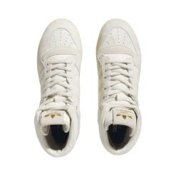 adidas Originals Rivalry Hi-Top Trainers in Off White