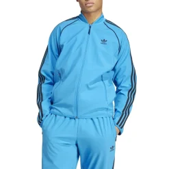 adidas Originals SST Bonded Track Top in Blue