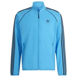 adidas Originals SST Bonded Track Top in Blue