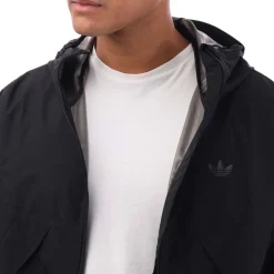 adidas Originals Tech Shell Skateboarding Jacket in Black