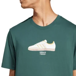 adidas Originals Training Supply Sport 3 T-Shirt in Green
