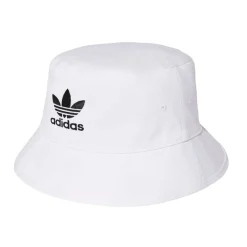 adidas Originals Trefoil Bucket Hat in White
