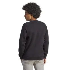 adidas Originals Trefoil Essentials Crewneck Sweatshirt in Black