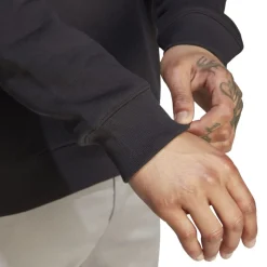 adidas Originals Trefoil Essentials Crewneck Sweatshirt in Black