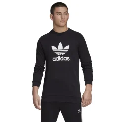 adidas Originals Trefoil Sweatshirt in Black