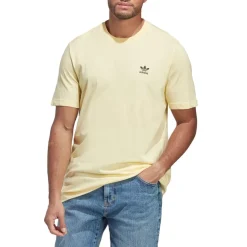 adidas Originals Trefoil Essentials T-Shirt in Yellow