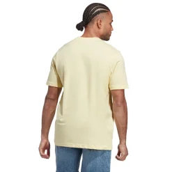adidas Originals Trefoil Essentials T-Shirt in Yellow