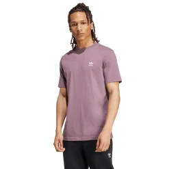 adidas Originals Trefoil Essentials T-Shirt in Purple