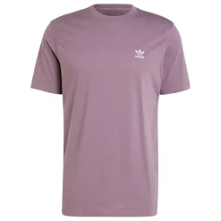 adidas Originals Trefoil Essentials T-Shirt in Purple