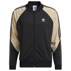 adidas Originals Tricot SST Track Top in Black