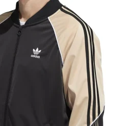 adidas Originals Tricot SST Track Top in Black