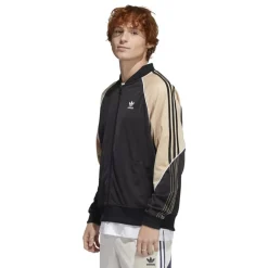 adidas Originals Tricot SST Track Top in Black