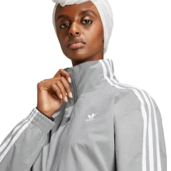 adidas Originals Woven Track Jacket in Grey