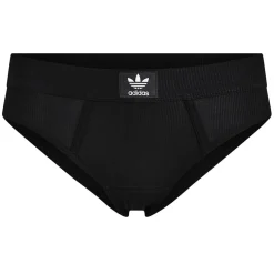 adidas Originals 2x2 Rib High Waist Brief in Grey
