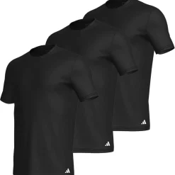 adidas 3pk T-Shirts in Black