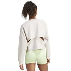 adidas Power Hidden Racerback Overlay Cover Up in Pink