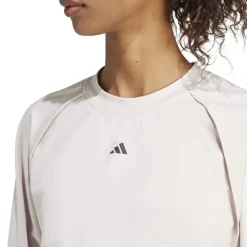 adidas Power Hidden Racerback Overlay Cover Up in Pink