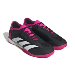 adidas Predator Accuracy.3 Low Indoor Football Boots in Black-White