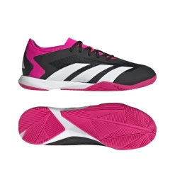 adidas Predator Accuracy.3 Low Indoor Football Boots in Black-White