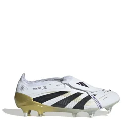 adidas Predator Elite Fold Over Tongue Adults Soft Ground Football Boots in White